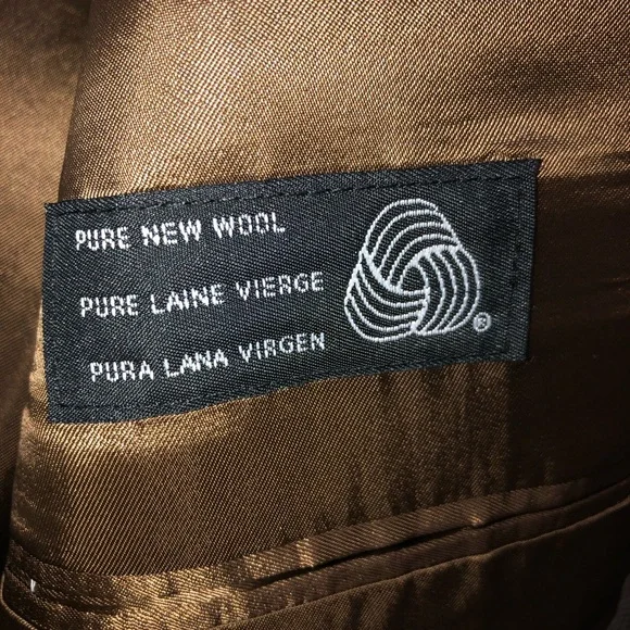 CHAPS 100% Wool Sport Coat 42T - Picture 7 of 7